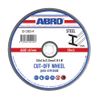 Фото Диск отрезной по металлу 230х2,5х22 (ABRO) Abro CD23025R Abro