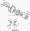 Фото Вал дифференциала CHEVROLET AVEO/LACETTI General Motors 96297027 General Motors