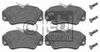 Фото Комплект тормозных колодок передн , OPEL OMEGA A, OMEGA B, SENATOR B 2.0-3. Febi 16031 Febi