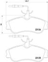 Фото Накладки тормозные Pagid T5099 Pagid