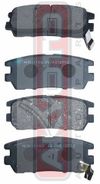 Фото КОЛОДКИ ТОРМОЗНЫЕ ДИСКОВЫЕ ЗАДНИЕ MITSUBISHI MITSUBISHI PAJERO II 1991 Akyoto AKD1152 Akyoto