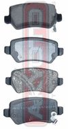 Фото Колодки тормозные дисковые задние Kia Ceed 2012-2018 Akyoto AKD1276 Akyoto