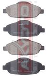 Фото Колодки тормозные дисковые /комплект 4 шт/ Brake pads PEUGEOT 308 07-/3008 09- FR Akyoto AKD13102 Akyoto