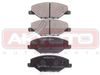 Фото Колодки тормозные дисковые передние VOLKSWAGEN POLO SEDAN/FABIA Akyoto AKD23101 Akyoto
