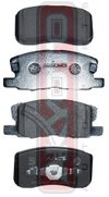 Фото олодки тормозные дисковые передние MITSUBISHI COLT Z21A/Z22A/Z23A/Z24A/Z25A/Z26A/Z27A Akyoto AKD3500 Akyoto