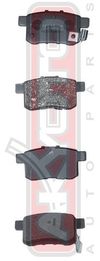 Фото Колодки тормозные задние MERCEDES-BENZ C-CLASS W203/S203 M-CLASS W163 Akyoto AKD8161 Akyoto