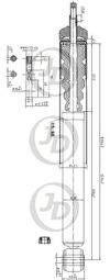 Фото Амортизатор  JD HON  FIT GD1, GD2  01- Jd JAA0094 Jd