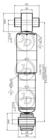 Фото амортизатор Nissan X-treil T31 задний Jd JAA0237 Jd