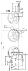 Фото Амортизатор RR Just Drive Jd JAS0168 Jd