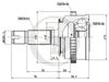 Фото ШРУС внешний ABS HONDA Logo Jd JCT0013A Jd