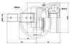 Фото Шрус TY Land Cruiser Prado 120, 150, Runner KZN215 Jd JCT0079 Jd