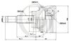 Фото Шрус DW/CH Nexia N100 SOHC, Lanos '97- SOHC (ABS) Jd JCT0086A Jd