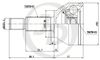 Фото 23*53.5*25 Шрус внешний Just Drive Jd JCT0097 Jd