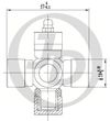 Фото Крестовина вала карданного 57.00*20.00 Toyota Land Cruiser 1986-1989 Jd JTU0046 Jd