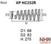 Фото Пружина подвески NHK XPHC252R Nhk Nhk XPHC252R Nhk