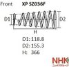 Фото ПРУЖИНА ПОДВЕСКИ NHK Nhk XPSZ036F Nhk