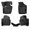 Фото Коврики в салон Volkswagen Polo/Skoda Rapid (2020-) 3D полимерные с подпятником высокий борт черные к-т из 4шт Airline ACMPS94 Airline