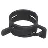 Фото Хомут пружинный 26 (24,2-28/12мм), мин.25мм, самозажимной, хром-цинк(Dacromet),черный Airline ADSH014 Airline