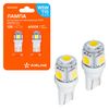 Фото Ћампa светодиодна¤ T10 (W5W), 12¬, 5LED 5050, Ѕела¤, 2 шт. в блистере Airline AEAR302 Airline