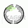 Фото Комплект тормозных колодок 340218 Kager