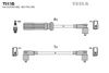 Фото T915B Комплект проводов зажигания TESLA Tesla T915B Tesla