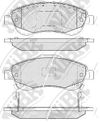 Фото Колодки тормозные дисковые HONDA CR-V 2.0 2007 -   HONDA CR-V 2.4 2009 -   HONDA CR-V 2.4 2007 - NiBK PN8808 NiBK