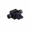 Фото Фитинг с краном 6 мм HVFF06-06 Prc KR2775 Prc