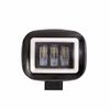 Фото Фара противотуманная  прямоугольная  3 ЛИНЗЫ 35W  LED (рамка белая NEON) 120х100мм KR4869 Prc KR4869 Prc