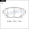 Фото Колодки тормозные TOYOTA Camry(V70) задние ADVICS к-т Advics SN334 Advics