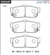 Фото Колодки AN-346 WK (SN564P) Advics Advics SN564P Advics