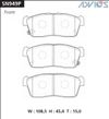 Фото Колодки PF-9443  SN949P Advics SN949P Advics