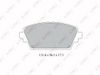 Фото 279857 Колодки тормозные дисковые передние LYNXauto BD-3422 Lynx BD3422 Lynx
