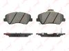 Фото Колодки тормозные передние HYUNDAI SOLARIS (2010>) RIO (2011>) Lynx BD3636 Lynx