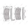 Фото Колодки тормозные дисковые зад LYNXauto BD-5507 Lynx BD5507 Lynx