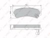 Фото Тормозные колодки дисков. NISSAN ALMERA(N15) 1.4-2.0D 95-00, Lynx BD5718 Lynx