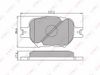Фото 280107 Колодки тормозные дисковые передние LYNXauto BD-7507 Lynx BD7507 Lynx