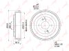 Фото Барабан тормозной LYNXauto BM-1069 Lynx BM1069 Lynx