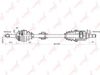 Фото Привод в сборе R CHEVROLET Aveo(T200/T250) 1.4-1.5 03> Lynx CD1802A Lynx