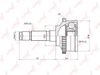 Фото ШРУС НАРУЖНЫЙ MAZDA BONGO FRIENDEE 2.0 99 Lynx CO3701A Lynx
