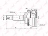 Фото ШРУС наружный Toyota Corolla Verso 2.0D-4D 2002- Lynx CO7503A Lynx