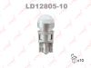 Фото Лампа светодиодная W5W T10 12V W2.1x9.5d 6500K Lynx LD1280510 Lynx