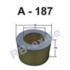 Фото 187 1780167050 фильтр воздушный 8шт Rb-Exide A187 Rb-Exide