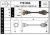 Фото привод! 540mm ABS\\ VW Transporter 2.0-2.8/1.9D-2.5TD 90> Eai T78159A Eai