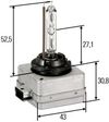 Фото 8GS 009 028-021 D1S Лампа Philips 85В-35Вт Hella 8GS009028021 Hella