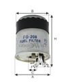 Фото фильтр топливный!\ mn MB Spinte Goodwill FG208 Goodwill