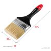 Фот�о STAYER Professional Universal Кисть плоская, светлая натуральная щетина, деревянная ручка, 100мм, 4" Stayer 0104100 Stayer