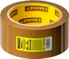 Фото STAYER 48 мм, 60 м, 45 мкм, коричневая, клейкая лента (1207-50) Stayer 120750 Stayer
