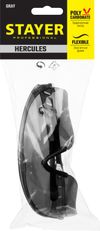 Фото STAYER HERCULES, открытого типа, серые, широкое моностекло, защитные очки, Professional (2-110432) Stayer 2110432Z01 Stayer
