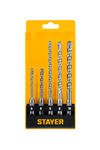Фото STAYER  HERCULES-4Х 5шт набор буров SDS-plus (29290-H5) Stayer 29290H5 Stayer