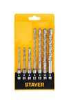 Фото STAYER  HERCULES-4Х 7шт набор буров SDS-plus (29290-H7) Stayer 29290H7 Stayer